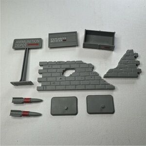 Vintage Hasbro ARAH 1984 GI Joe Missile Defense Unit Parts Lot Incomplete READ